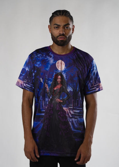 Camiseta Pomba Gira Maria Mulambo Entidade Umbanda - Coleção Guardiões | Trajes de Luz