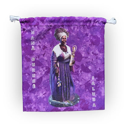 Saco Porta Guias Orixá Nanã Umbanda e Candomblé - Coleção Orum | Trajes de Luz