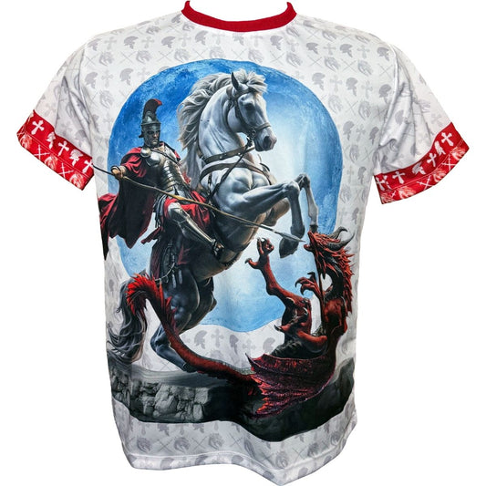 Camiseta São Jorge Guerreiro - Coleção Sacrossanto | Trajes de Luz