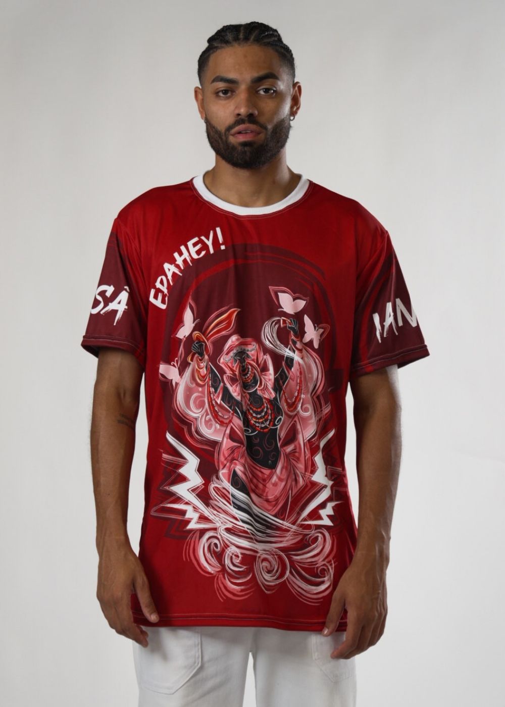 Camiseta Orixá Iansã Umbanda e Candomblé - Coleção Oríkì's | Trajes de Luz