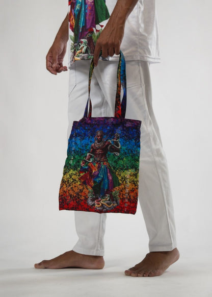 Ecobag Orixá Oxumarê Umbanda e Candomblé - Coleção Orum | Trajes de Luz