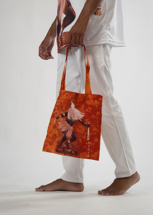 Ecobag Orixá Obaluaê Umbanda e Candomblé - Coleção Orum | Trajes de Luz