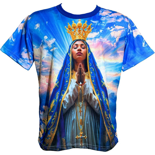 Camiseta Nossa Senhora Aparecida - Coleção Sacrossanto | Trajes de Luz