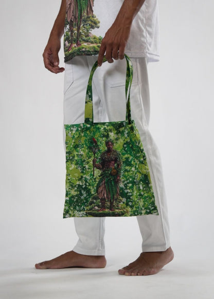 Ecobag Orixá Ossain Umbanda e Candomblé - Coleção Orum | Trajes de Luz