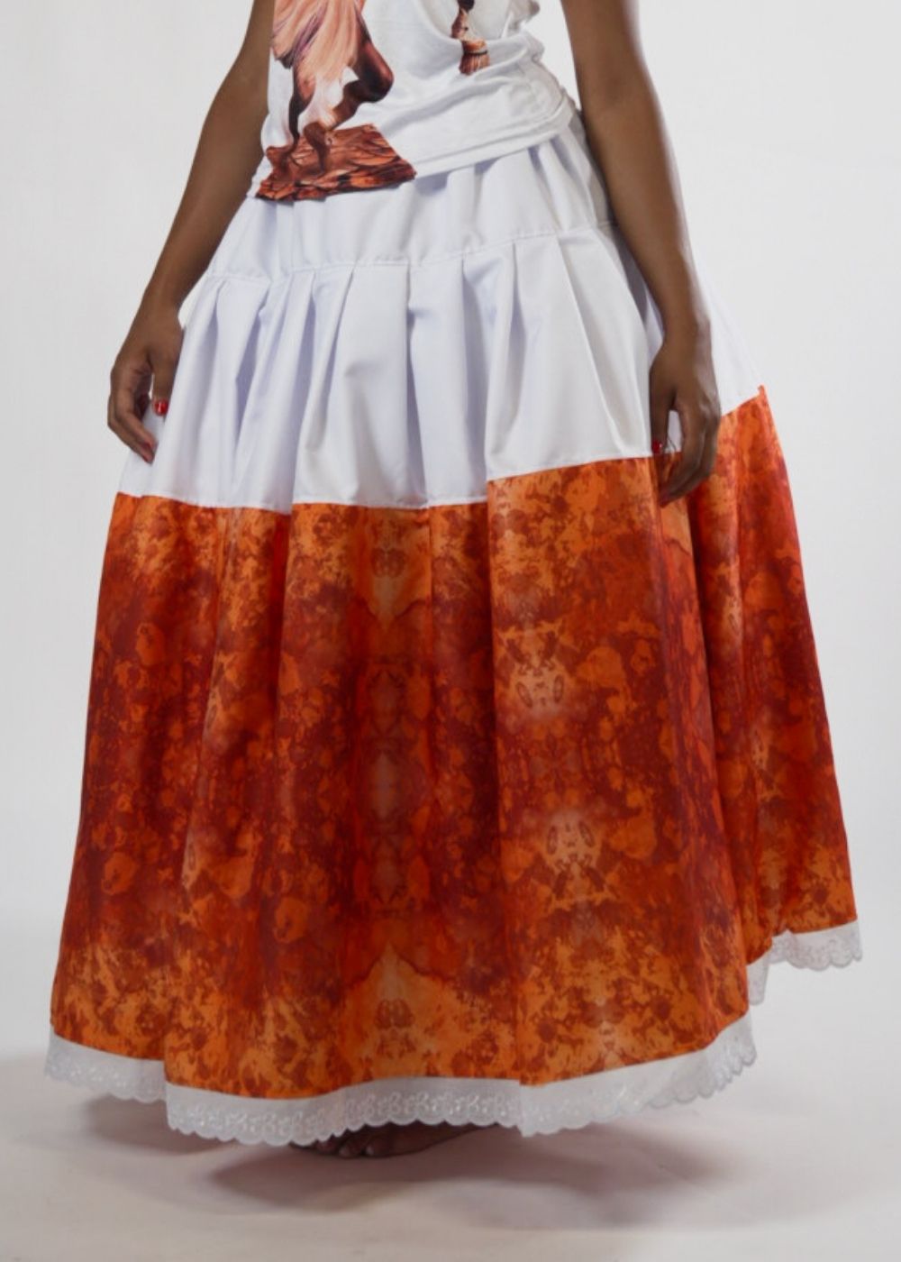 Saia de Orixá Obaluaê Coleção Orum | Trajes de Luz