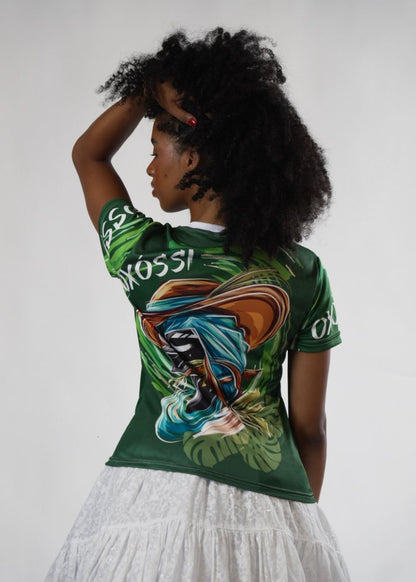 Camiseta Oxóssi Umbanda e Candomblé - Coleção Oríkì's | Trajes de Luz