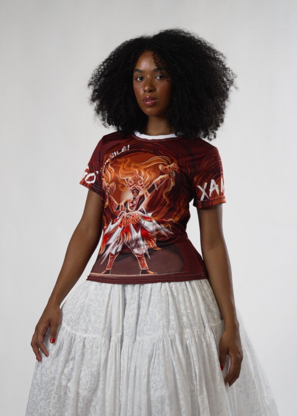 Camiseta Orixá Xangô Umbanda e Candomblé - Coleção Oríkì's | Trajes de Luz