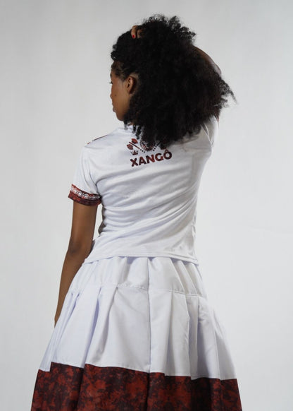 Camiseta Orixá Xangô Umbanda e Candomblé - Coleção Orum | Trajes de Luz
