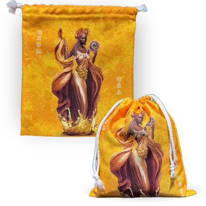 Saco Porta Guias Orixá Oxum Umbanda e Candomblé - Coleção Orum | Trajes de Luz