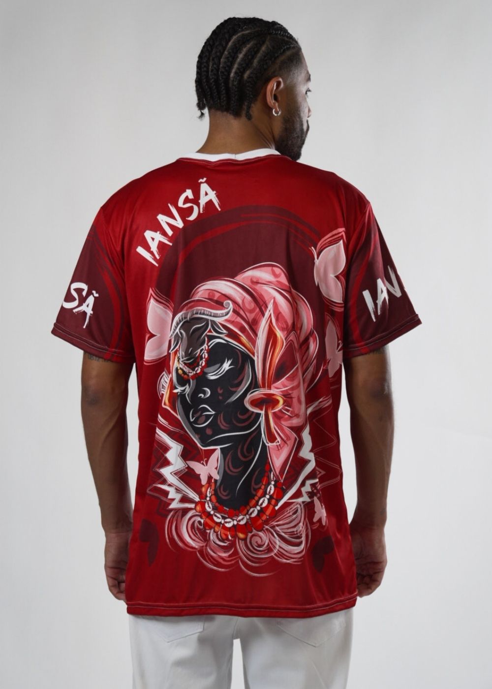 Camiseta Orixá Iansã Umbanda e Candomblé - Coleção Oríkì's | Trajes de Luz
