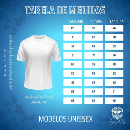 Camiseta Marinheiros Entidade Umbanda - Coleção Aruanda | Trajes de Luz