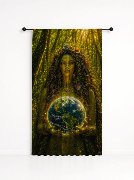 Cortina Decorativa Gaia, estampa 2
