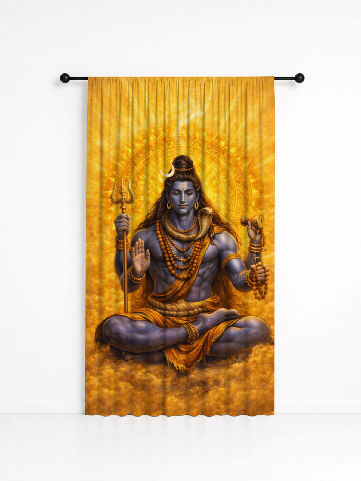 Cortina Decorativa Shiva, estampa 1