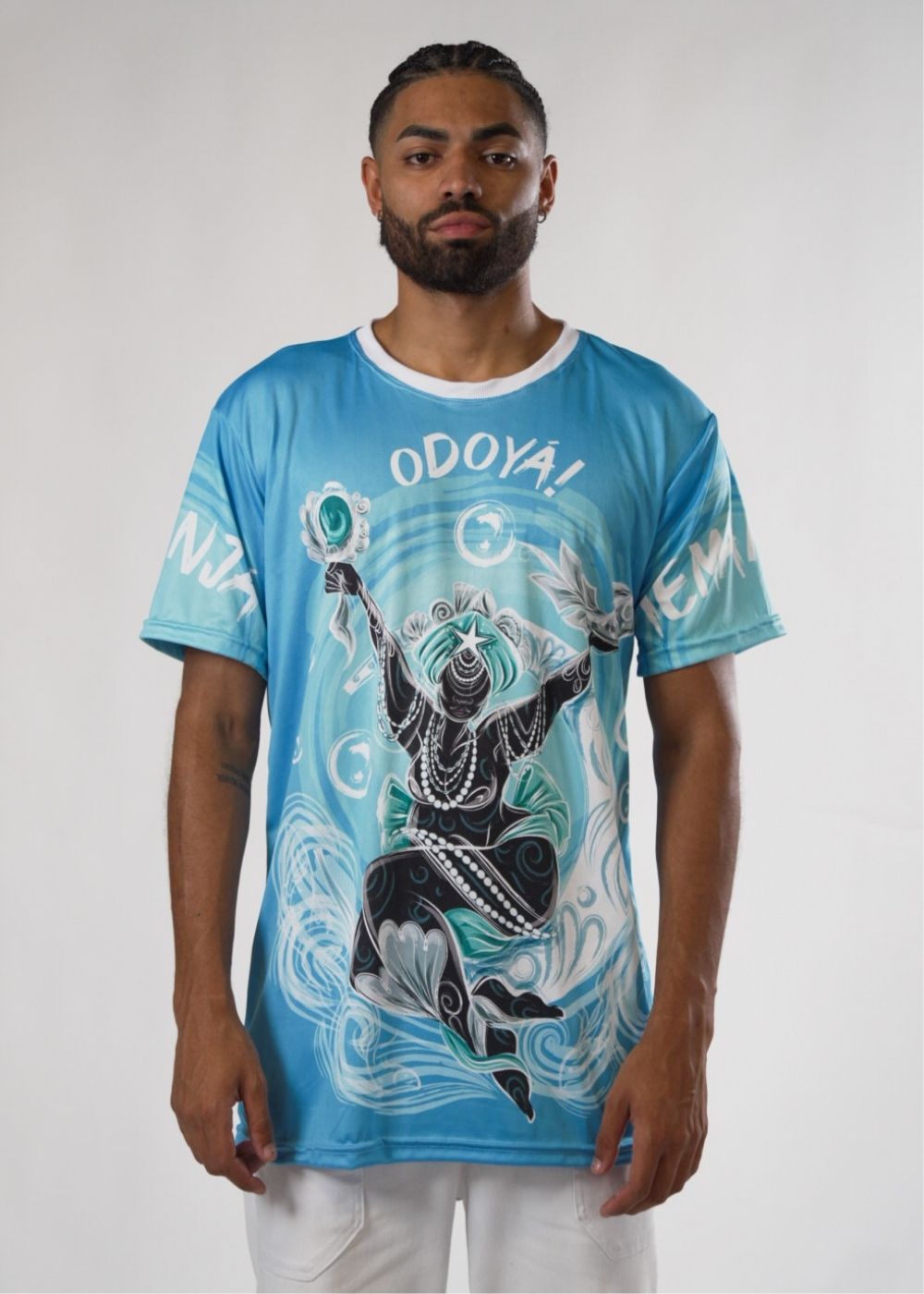 Camiseta Iemanjá Umbanda e Candomblé - Coleção Oríkì's | Trajes de Luz