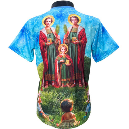 Camiseta Jardim dos Meninos Entidade Umbanda - Coleção Ibejada | Trajes de Luz