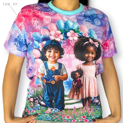 Camiseta Erês Entidade Umbanda - Coleção Aruanda | Trajes de Luz