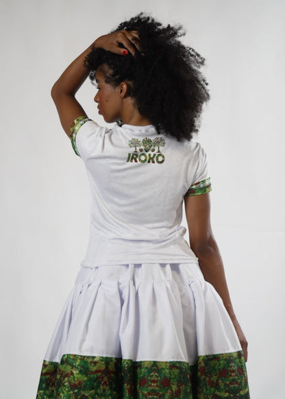 Camiseta Orixá Iroko Umbanda e Candomblé - Coleção Orum | Trajes de Luz