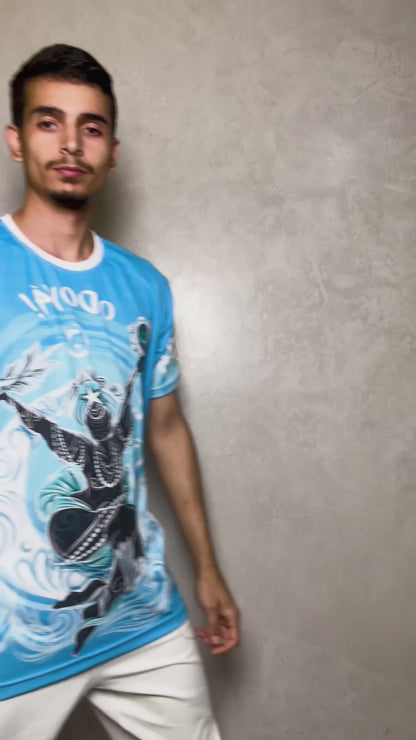 Camiseta Iemanjá Umbanda e Candomblé - Coleção Oríkì's | Trajes de Luz