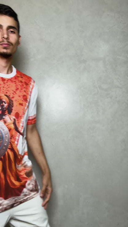 Camiseta Orixá Obá Umbanda e Candomblé - Coleção Orum | Trajes de Luz