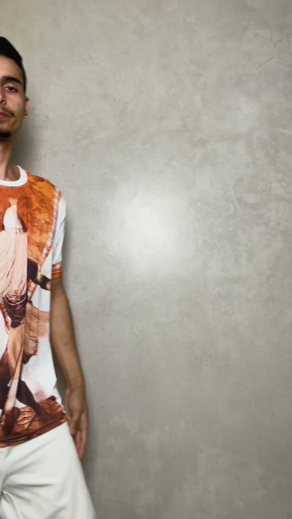 Camiseta Orixá Obaluaê Umbanda e Candomblé - Coleção Orum | Trajes de Luz