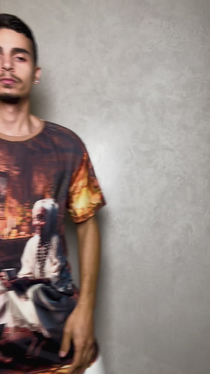 Camiseta Pretos Velhos Entidade Umbanda - Coleção Aruanda | Trajes de Luz