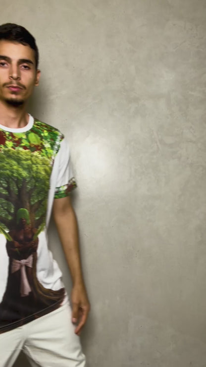 Camiseta Orixá Iroko Umbanda e Candomblé - Coleção Orum | Trajes de Luz