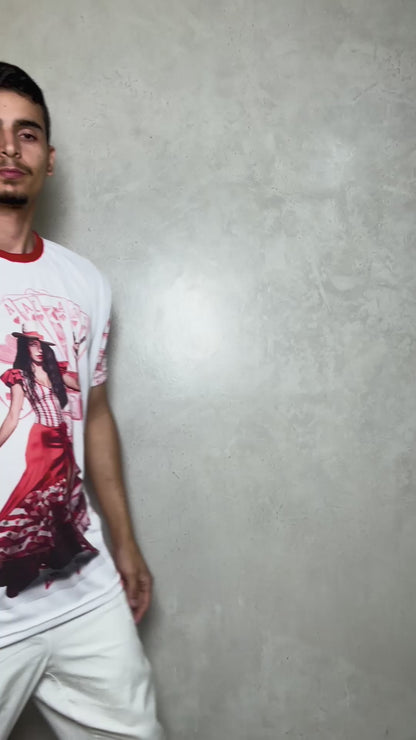 Camiseta Malandra Maria Navalha Entidade Umbanda - Coleção Guardiões | Trajes de Luz