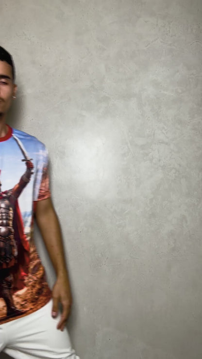 Camiseta Ogum Entidade Umbanda - Coleção Aruanda | Trajes de Luz