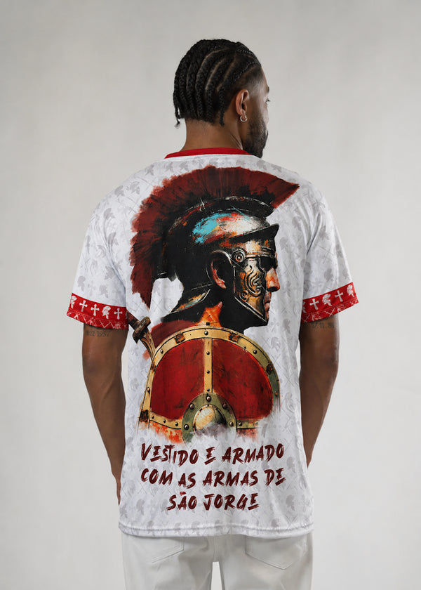 Camiseta São Jorge Guerreiro - Coleção Sacrossanto | Trajes de Luz